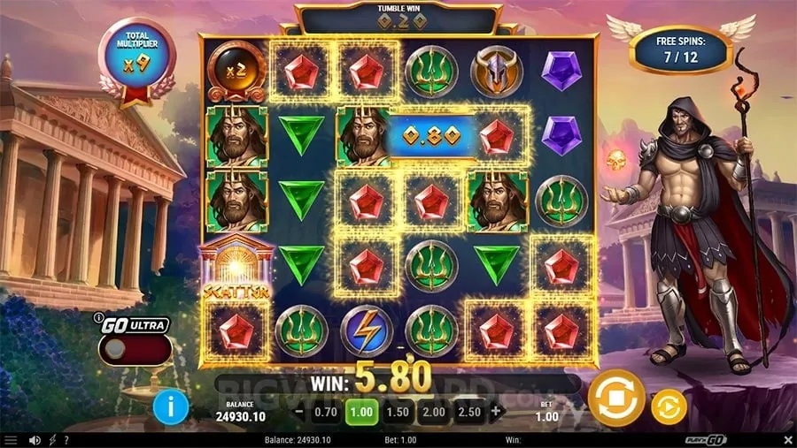 V2 Winzir mobile interface showcasing games and features